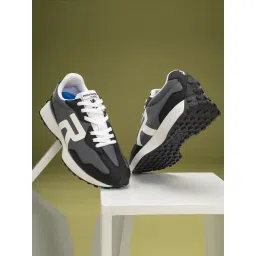 Red Tape Men's Urban Kicks Black Casual Sneakers