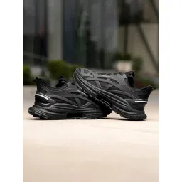 Red Tape Men's Urban Kicks Black Running Shoes