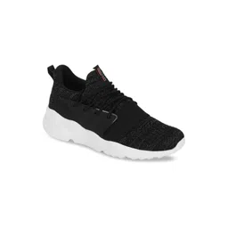 Red Tape Women Black Textile Walking Shoes