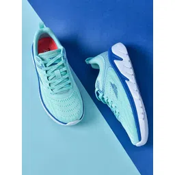 Red Tape Women Blue Mesh Walking Shoes