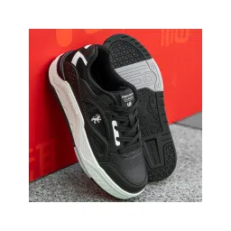 Red Tape Women Colorblocked Black & White Sneakers