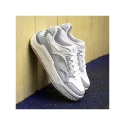 Red Tape Women Colorblocked Dark Grey & White Sneakers