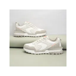 Red Tape Women Colorblocked Off White Super Sneakers