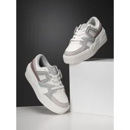 Red Tape Women Memory Foam Textured Lace-Up Sneakers