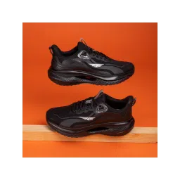 Red Tape Women Textured Black Athleisure Walking Shoes