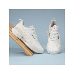 Red Tape Women Textured White Athleisure Sports Shoes