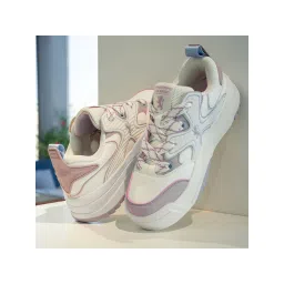 Red Tape Women's Colorblocked Purple Sneakers