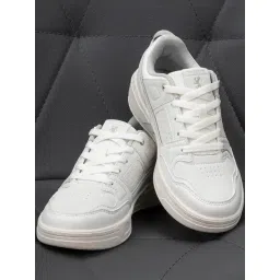 Red Tape Women's Slam Dunk Classics White & Beige Sneakers