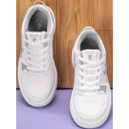 Red Tape Women's Slam Dunk Classics White Sneakers