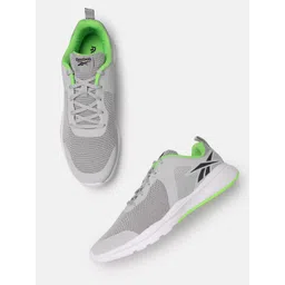 Reebok Men Woven Design Crunch Runner Shoes