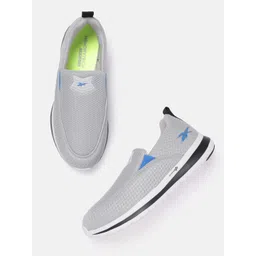 Reebok Men Woven Design Ree-Form Blaze Slip Walking Shoes