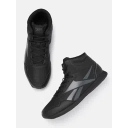 Reebok Men Woven Design Super Vibe Mid-Top Running Shoes