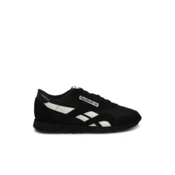 Reebok Men's Classic Nylon Black Casual Sneakers
