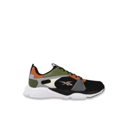 Reebok Men's Flash Athletic Black Running Shoes