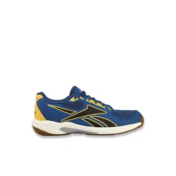 Reebok Men's True Court Blue Tennis Shoes