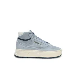 Reebok Women's Club C Geo Mid Blue Sneakers