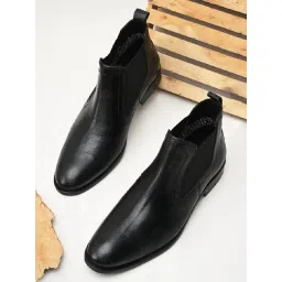 Regal Men's Black Chelsea Boots