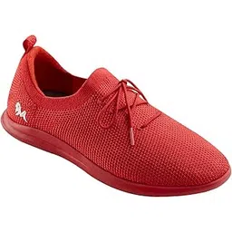 ReLive Knit Casual Lace Up Sneakers for Women | Padded Insole for Extra Support, Trendy Look Stylish Shoes | Lightweight, Breathable, Walking Travelling, Outdoor Shoes for Women