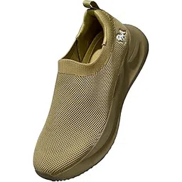 ReLive Knit Slip-Ons Renew for Men | Soft Recycled Knit Upper, Lace-Up Fit Support, Dual-Density Cushioning & Rubber Grip Pads | Lightweight Slip-in Casual Shoes