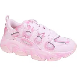 Retro Sneakers for Women | Stylish Casual Shoes | Comfortable Lace-Up Sports Footwear | Durable Sole & Trendy Streetwear Style