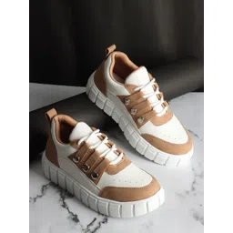 Roadster Color-Blocked Lightweight Running Sneakers Casual Shoes