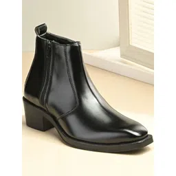 Roadster Men Black Chelsea Boots