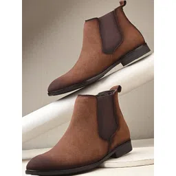Roadster Men Brown Chelsea Boots