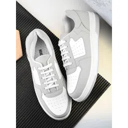 Roadster Men Colourblocked PU Sneakers