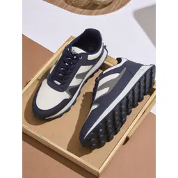 Roadster Men Navy Blue Synthetic Casual Shoes