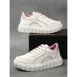 Roadster Textured Lightweight Running Sneakers Casual Shoes