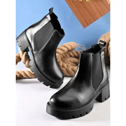 Roadster Women High-Top Slip-On boots