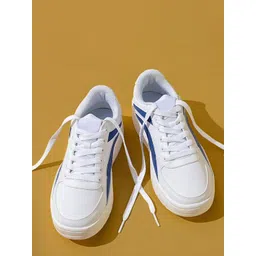 Robbie Jones Men Colourblocked PU Sneakers