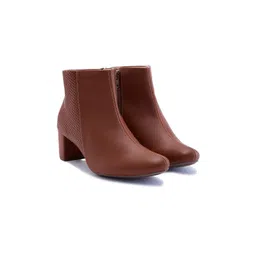 Rocia Women Casual Block-Heeled Chelsea Boots