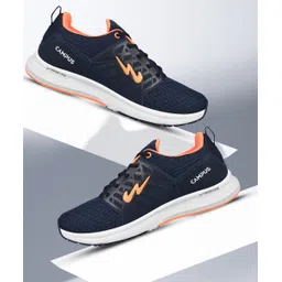 RODEO PRO Men's Sports Shoes | Cushioned Comfort | Breathable Mesh | Lace-Up Running Shoes For Men