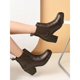 RODW139-Brown Boots For Women