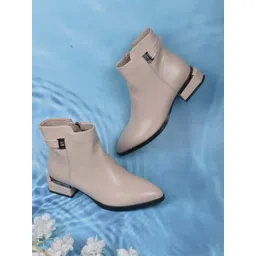 Ronnie Grey Women Ankle Length Boots