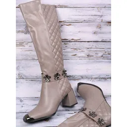 Ronnie Grey Women Block-Heeled Boots