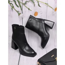 Ronnie Grey Women  Block-Heeled Boots