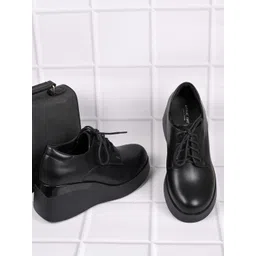 Ronnie Grey Women Casual Wedge-Heeled Regular Boots