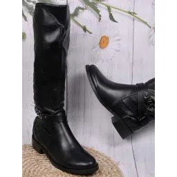 Ronnie Grey Women's Black Casual Booties