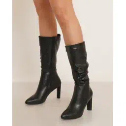 Round-Toe Boot with Slip-On Styling