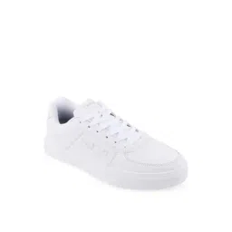 Round-Toe Lace-Up Sneakers
