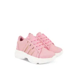 Round-Toe Lace-Up Sports Shoes