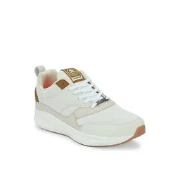 Round-Toe Sports Shoes with Lace Fastening