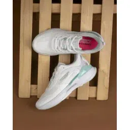 Round-Toe Sports Shoes with Lace Fastening