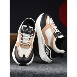 Rowlans Women Colourblocked Round Toe Sneakers