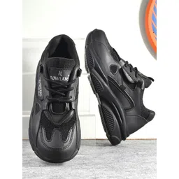 Rowlans Women Textured Lace-Ups Sneakers