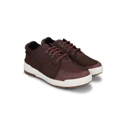 Royal Enfield Men Leather Lace-Up Sneakers