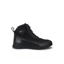 Royal Enfield Men's Urban Midtop Black Boots