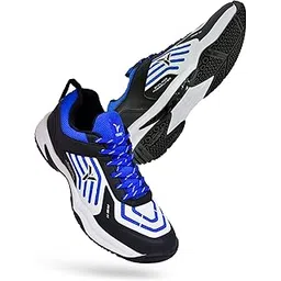 RS11 Non Marking Badminton Shoe | Ideal for Indoor Games (Badminton, Tennis, Volleyball, Squash) | Lightweight | Super Stable | Hi-Comfy Badminton Shoe